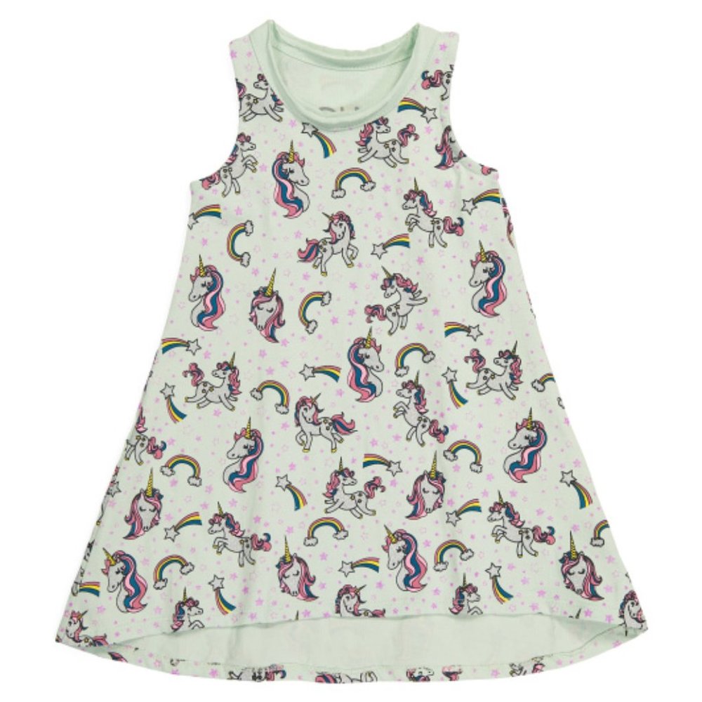 Chaser Unicorn Jersey Tank Dress NWT